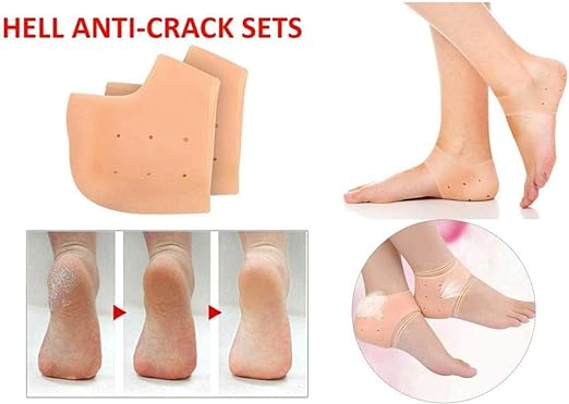 Silicon Heel anti-crack 2 Pieces - Astroida