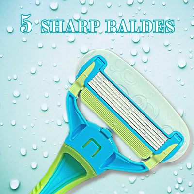 Ultimate 5-Blade Razor Deep Smooth Shaving - Astroida