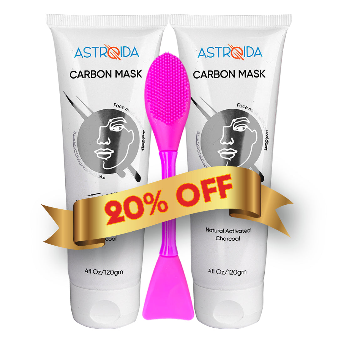 Astroida Carbon Cleansing Mask Pack of 2